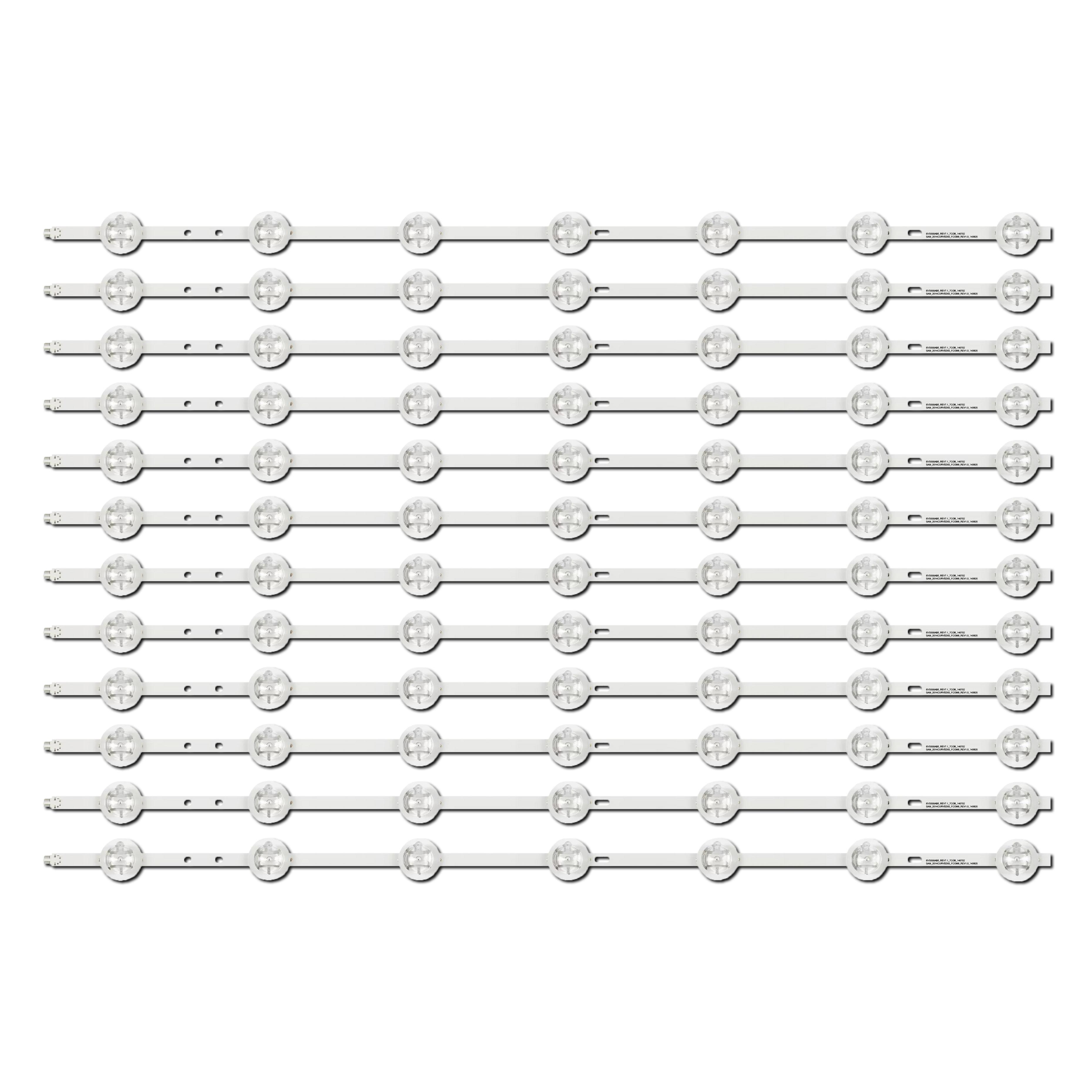 Комплект LED подсветки для TV 2014CURVED55-FCOM9-REV1.0 SVS550AB5_REV7.1_7COB SVS550AB5-REV7.1-7COB BN96-01206A 55" 12 шт. (ART-13919)