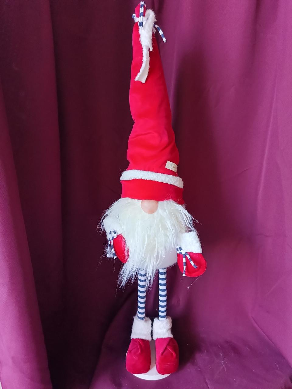 Іграшка гном Різдвяний скандинавський 75 см (Гном №17) - фото 4 Іграшка гном Різдвяний скандинавський 75 см (Гном №17) - фото 4