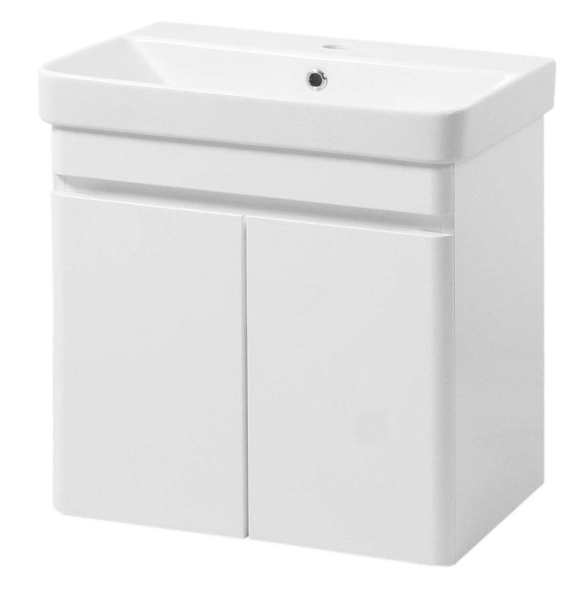 Тумба ЮВВІС VIVACE ТП-1 Д з умивальником VIVACE 55 см Білий (UVV029)