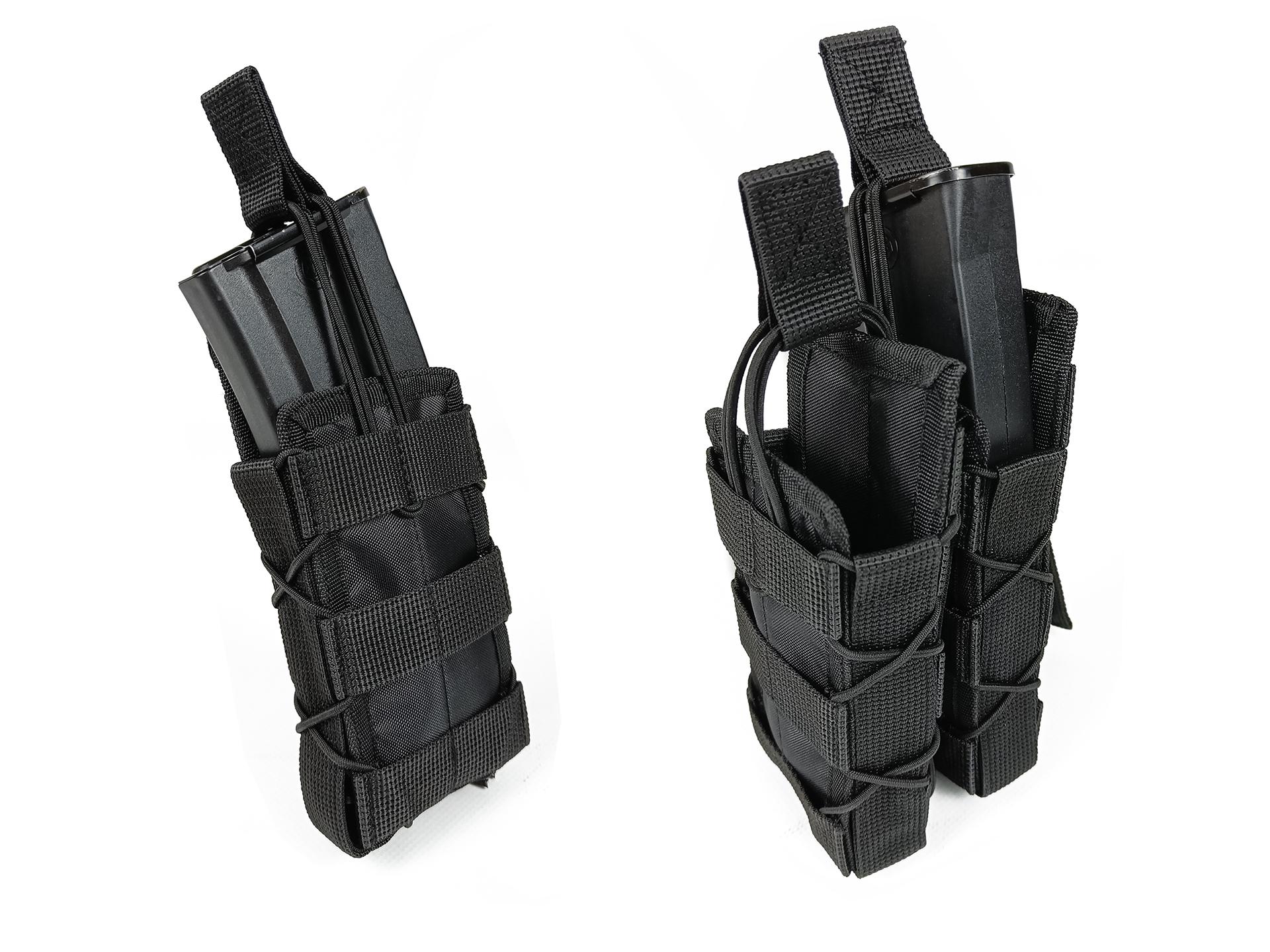 Подсумок под магазина АК/РПК MOLLE одинарный открытый Черный (РПС EFPABK28) - фото 9 Подсумок под магазина АК/РПК MOLLE одинарный открытый Черный (РПС EFPABK28) - фото 9