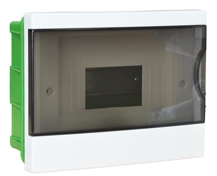 Щит электрический внутренний Neomax на 8 автоматов с прозрачной крышкой (NX4208)