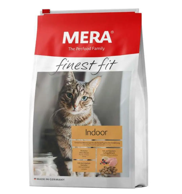 Сухой корм для котов MERA finest fit Indoor с индейкой 4 кг (1622936310)