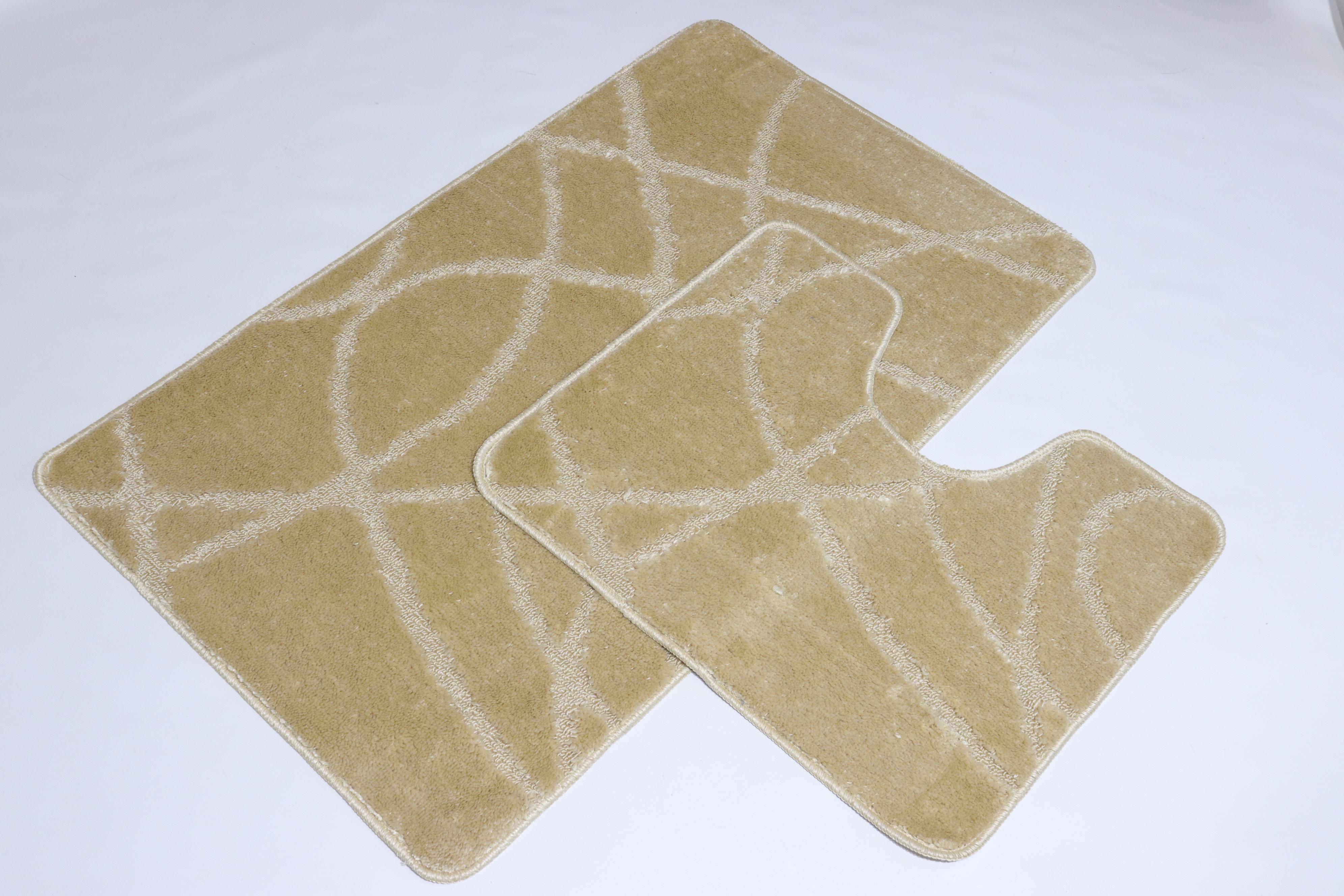 Набор ковриков для ванной и туалета Vonaldi 100x60/50x60 см (00185) Набор ковриков для ванной и туалета Vonaldi 100x60/50x60 см (00185)