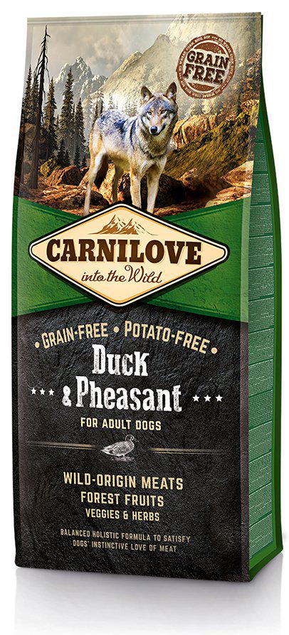 Корм сухой для собак CARNILOVE Duck & Pheasant for 12 кг (27511025) Корм сухой для собак CARNILOVE Duck & Pheasant for 12 кг (27511025)