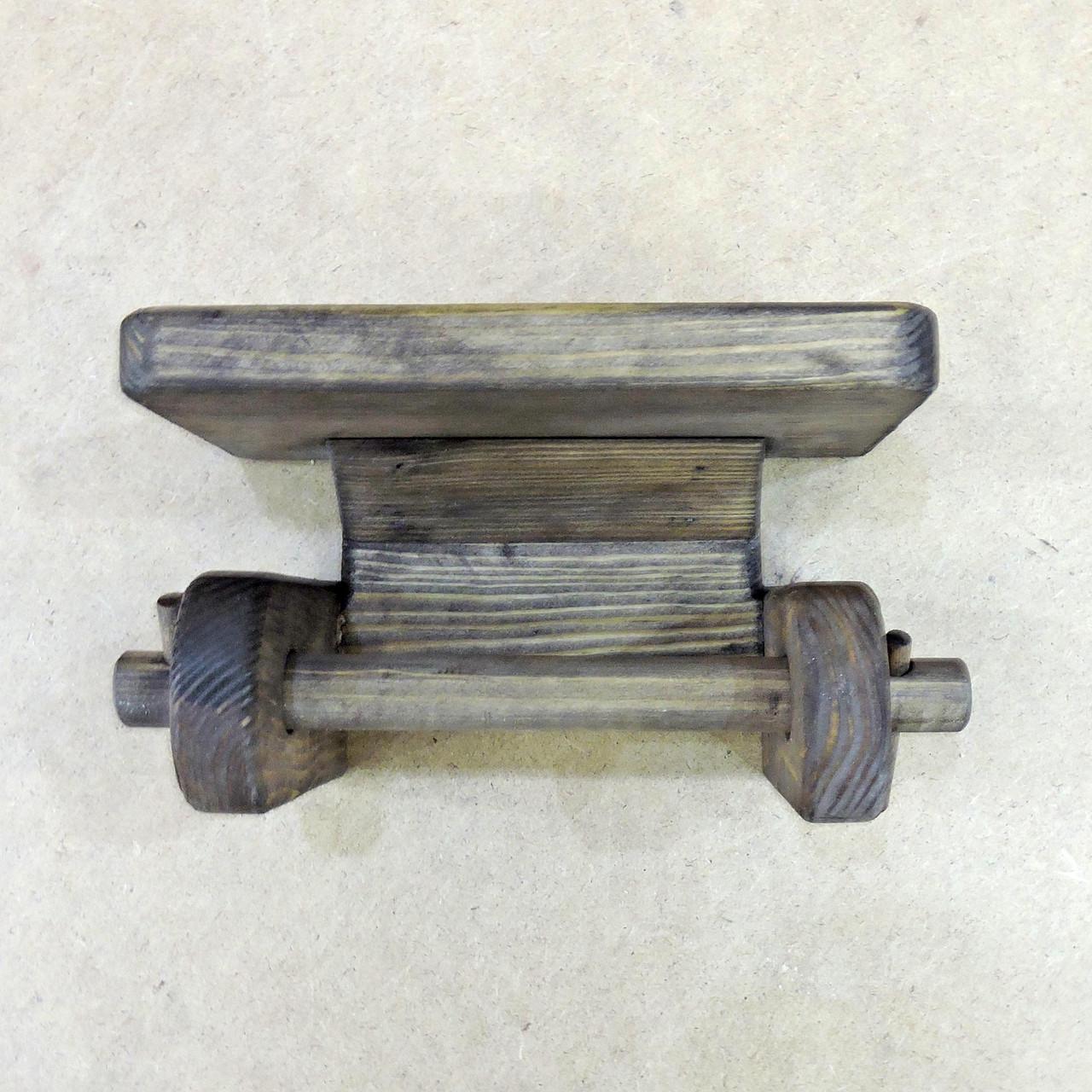 Держатель для туалетной бумаги из дерева Сульфур Мокко (ДТБ-000610) - фото 7 Держатель для туалетной бумаги из дерева Сульфур Мокко (ДТБ-000610) - фото 7