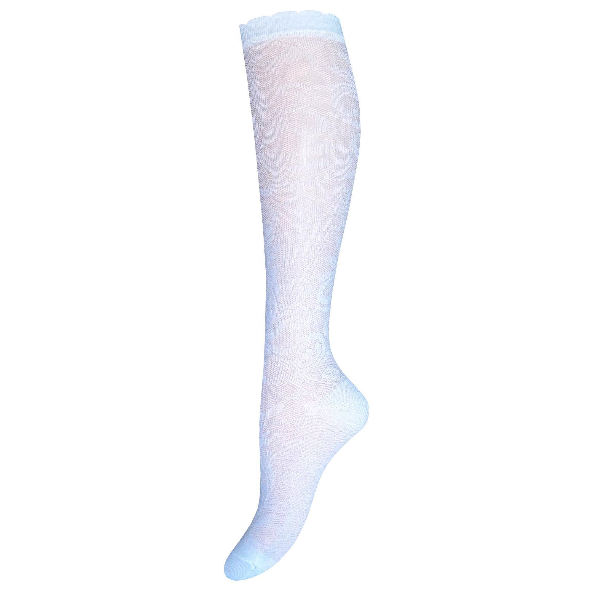 Получулки детские ажурные Легка хода 9395 р. 18-20 Белый (71057)