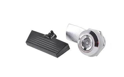 Замок E.NEXT e.lock.02 22-25/50 подвійна бородка пластиковий ключ (s053102)