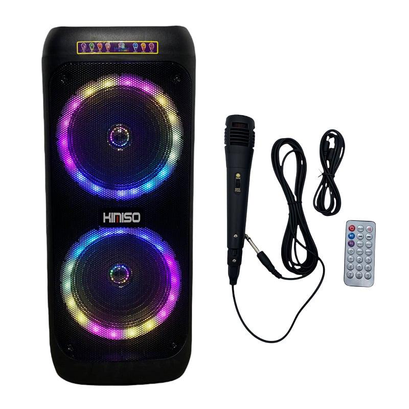 Портативная Bluetooth колонка KIMISO QS 82 7965 с микрофоном Черный
