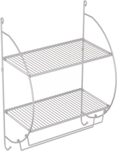 Полочка для полотенец Tekno-tel MG501 Хром (36815)