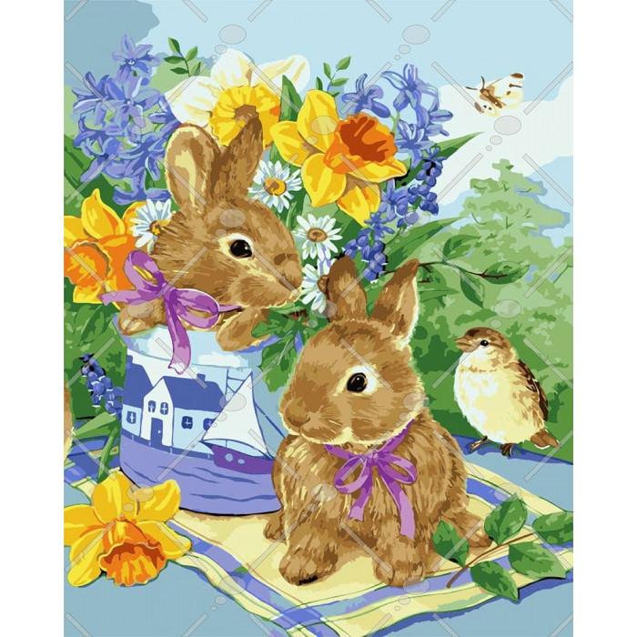 Картина по номерам Идейка Пушистый подарок 40x50 см (skl-КНО4110)