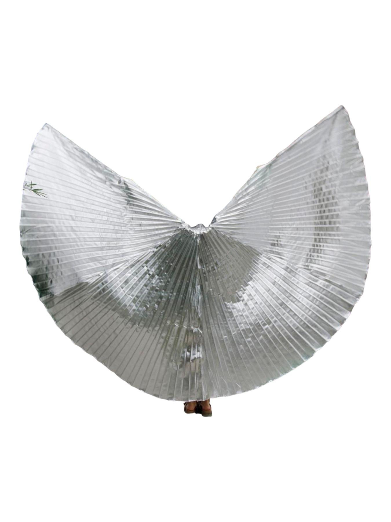 Крылья для вечеринки шоу танцев Серебристый р. 52-56 (12399245)