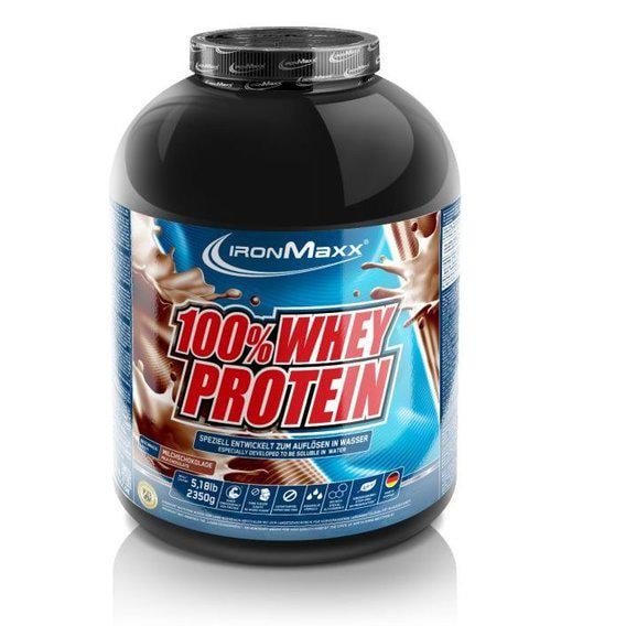 Протеин IronMaxx 100% Whey Protein 2350 г 47 порций Milk Chocolate Протеин IronMaxx 100% Whey Protein 2350 г 47 порций Milk Chocolate
