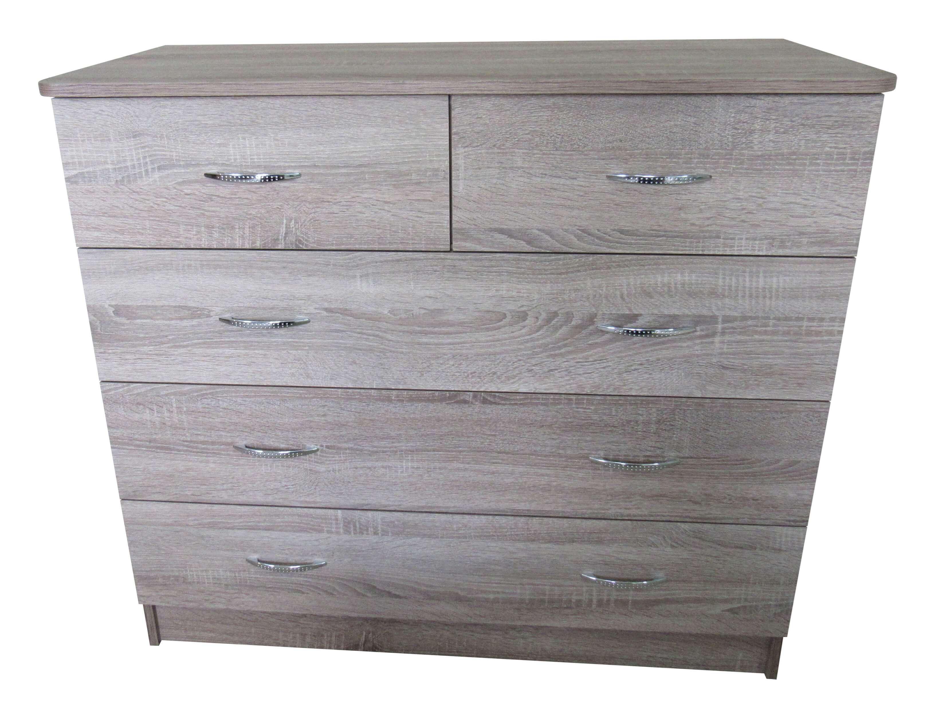 Комод Болеро 5 ящиков плюс МАКСИ-МЕбель Дуб трюфель (5102825)