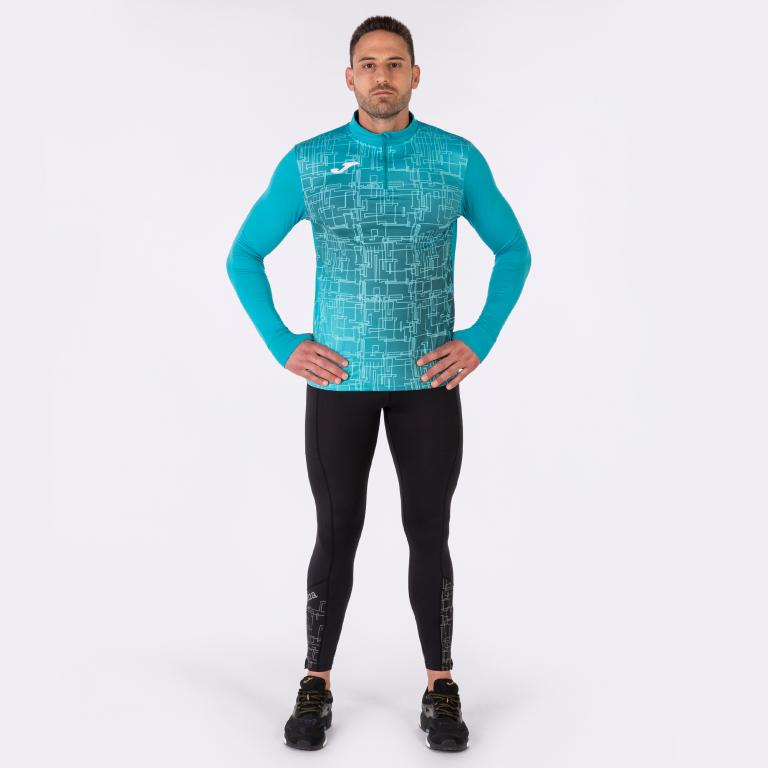 Реглан Joma 101930.725 Elite VIii Sweatshirt XL Turquoise (8424309529956) - фото 3