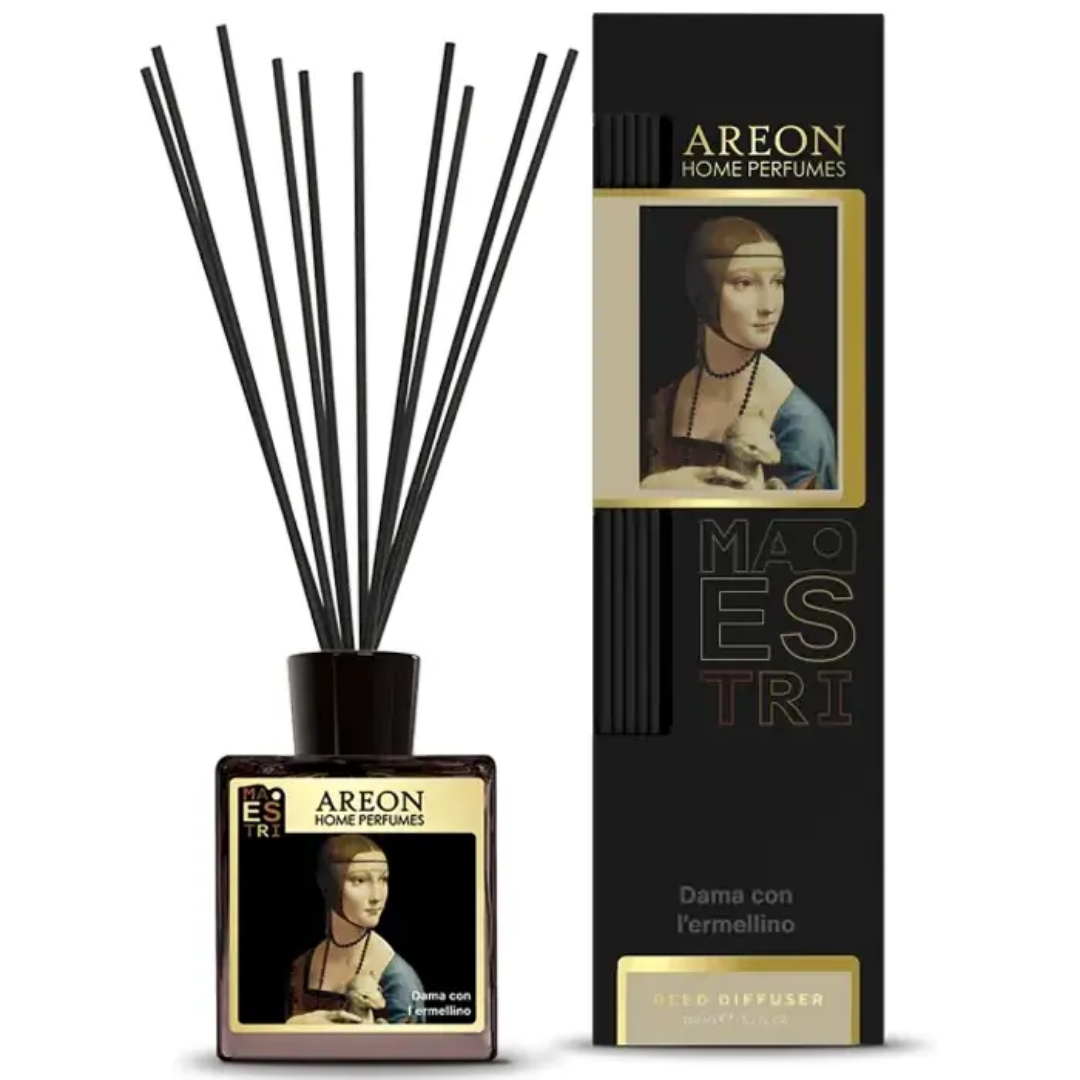 Аромадиффузор Areon Home Perfumes Maestri Dama con ermellino 150 мл