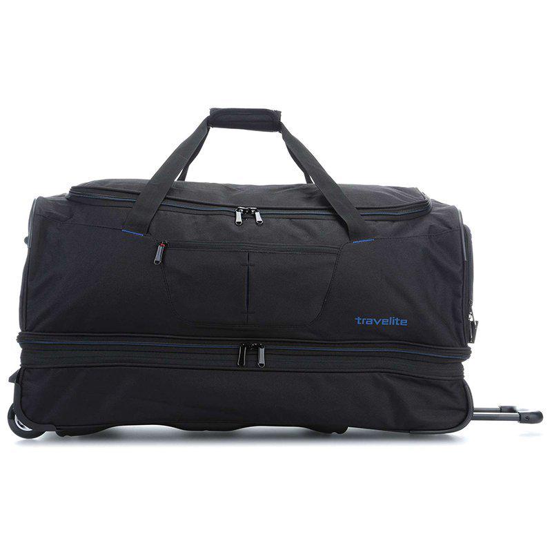 Сумка дорожня на 2 колесах Travelite Basics L 98/119 л Black (TL096276-01) - фото 6