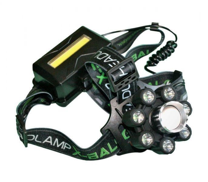 Фонарь налобный Bailong BL-T88 аккумуляторный с зумом Черный