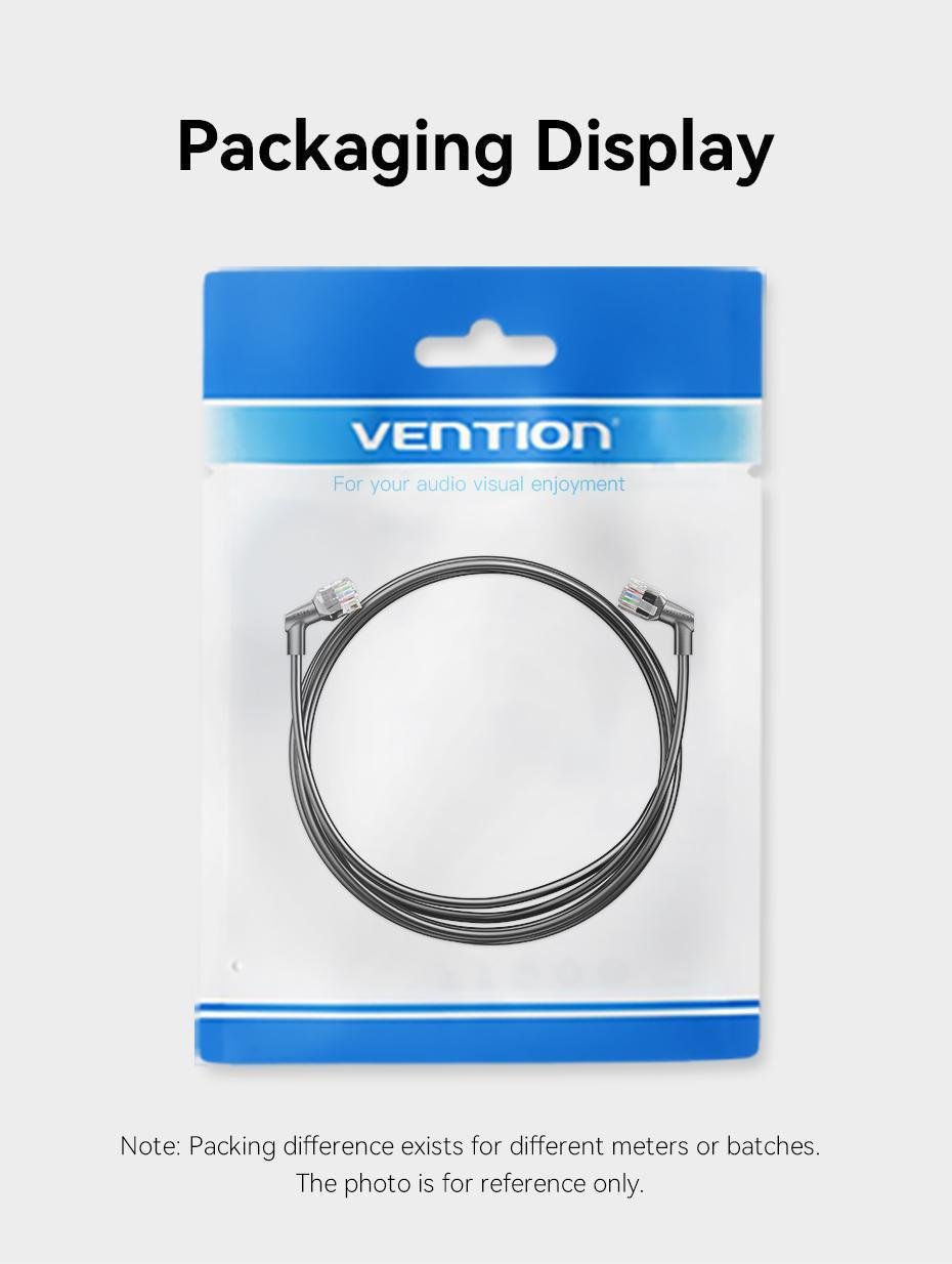 Патч-корд Vention Cat6A UTP 10 Гбит/с поворотный 90° 3.8 мм 0.2 м Черный (IBSBAH) - фото 15 Патч-корд Vention Cat6A UTP 10 Гбит/с поворотный 90° 3.8 мм 0.2 м Черный (IBSBAH) - фото 15