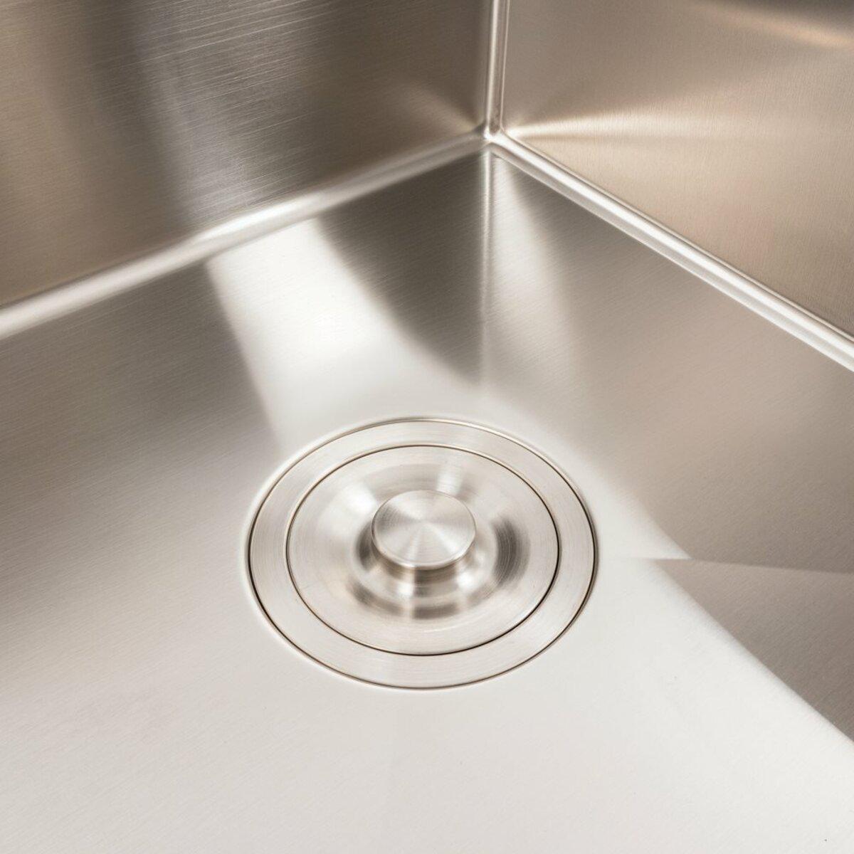 Мийка Valeso Handmade нержавіюча сталь із змішувачем FC-1 з висувною лійкою 65x50 см (132413) - фото 5 Мийка Valeso Handmade нержавіюча сталь із змішувачем FC-1 з висувною лійкою 65x50 см (132413) - фото 5