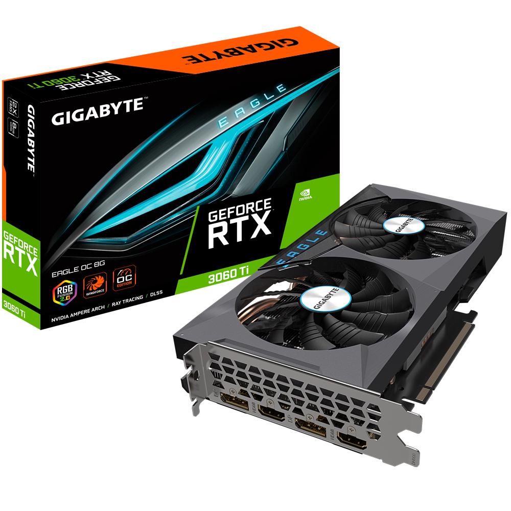 Видеокарта GeForce RTX 3060 Ti EAGLE OC 8G (938)
