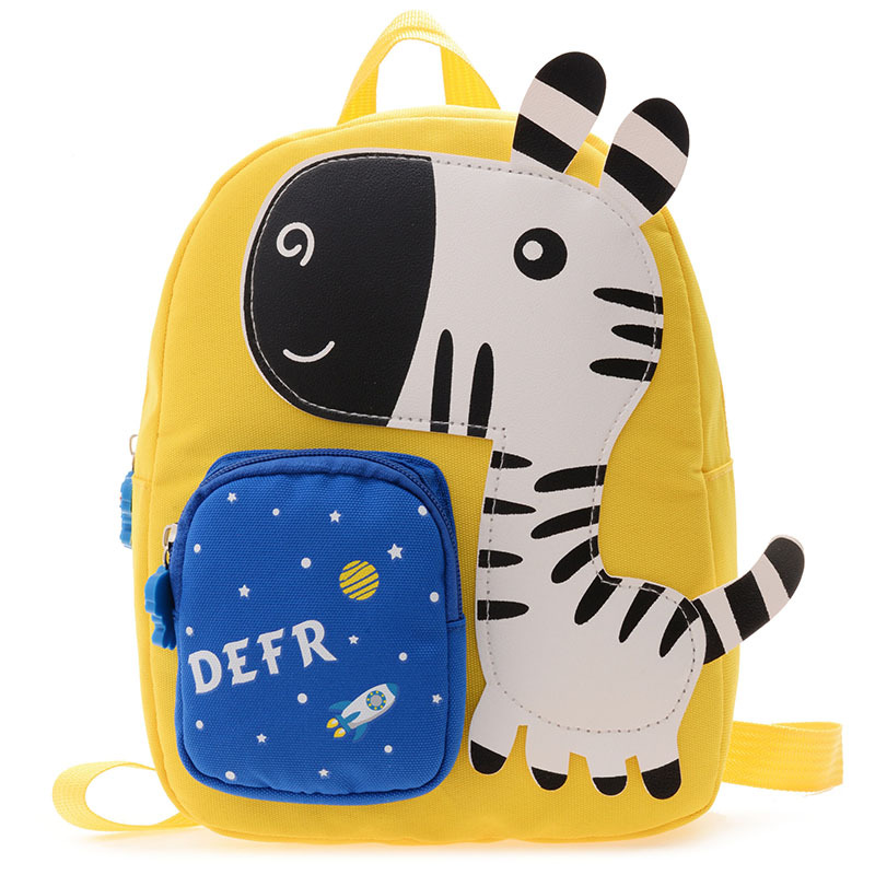 Рюкзак дошкольный Evo-Kids Small Zebra Yellow (2418-12 Yellow Zebra)