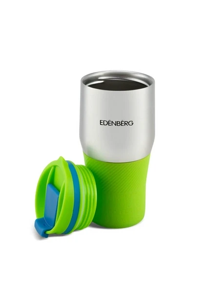 Термокухоль Edenberg 380 мл Зелений (EB-631) - фото 3 Термокухоль Edenberg 380 мл Зелений (EB-631) - фото 3