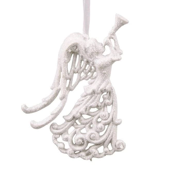Новогодняя подвеска Ангелык Белый (11319) Новогодняя подвеска Ангелык Белый (11319)