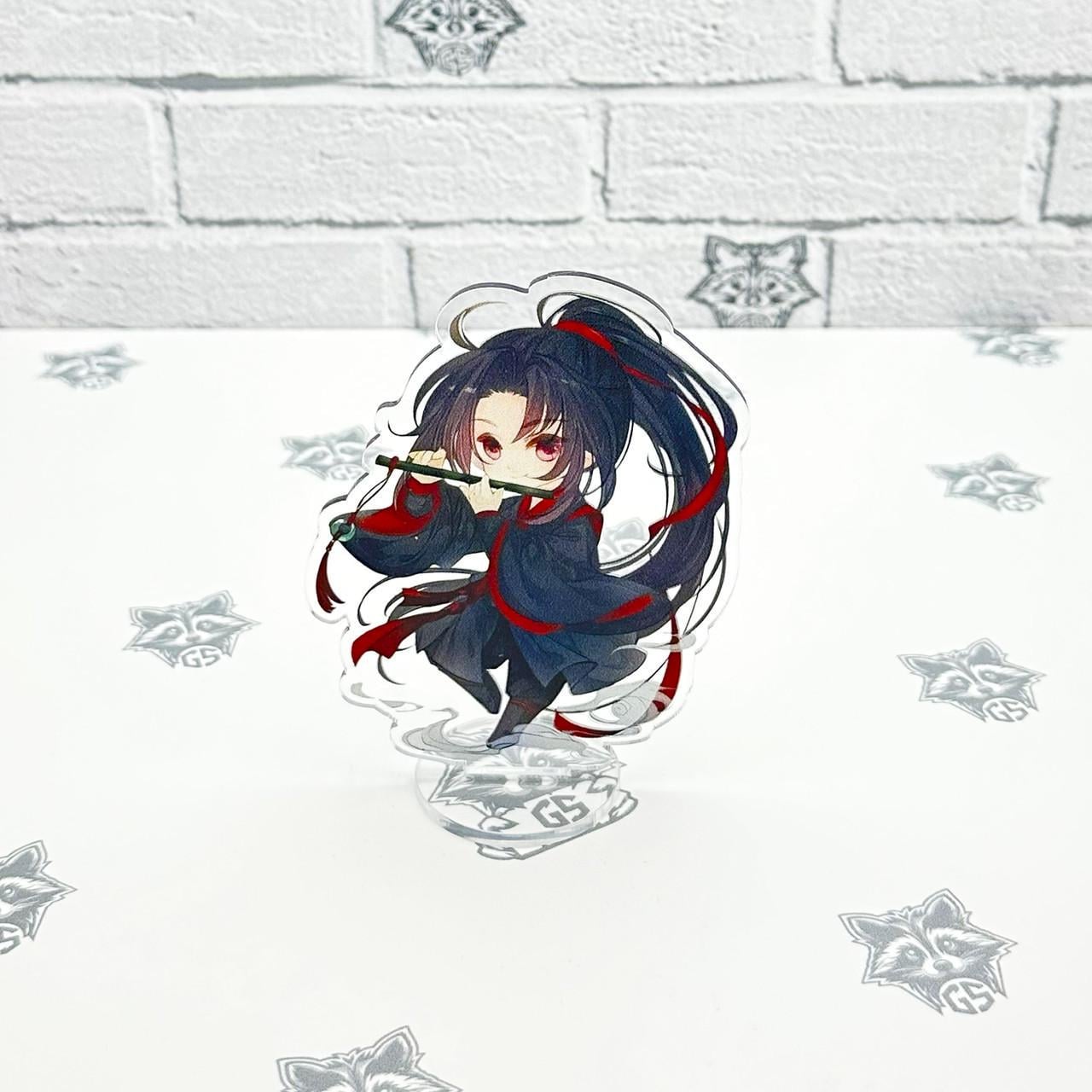 Фигурка коллекционная акриловая Chibi Аниме Mo Dao Zu Shi магистр дьявольского культа Вэй Усянь 10 см (2190454528)