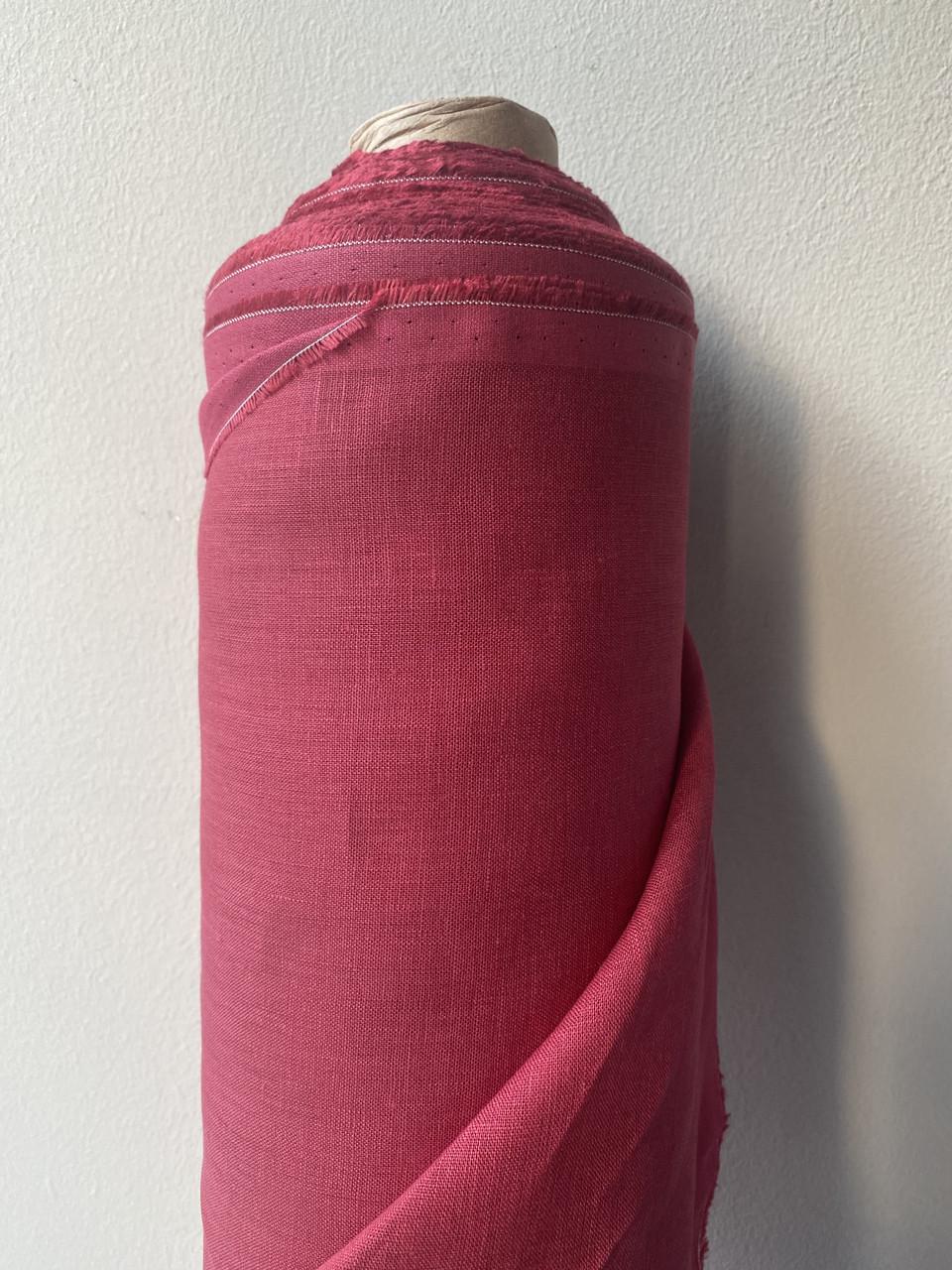 Ткань LINEN PLUS 100% лен 150 см 1293 Красный бархат - фото 7 Ткань LINEN PLUS 100% лен 150 см 1293 Красный бархат - фото 7