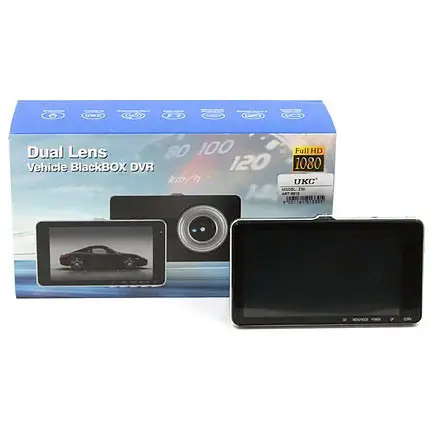 Відеореєстратор автомобільний DVR Z30 5" Full HD з виносною камерою заднього огляду - фото 8