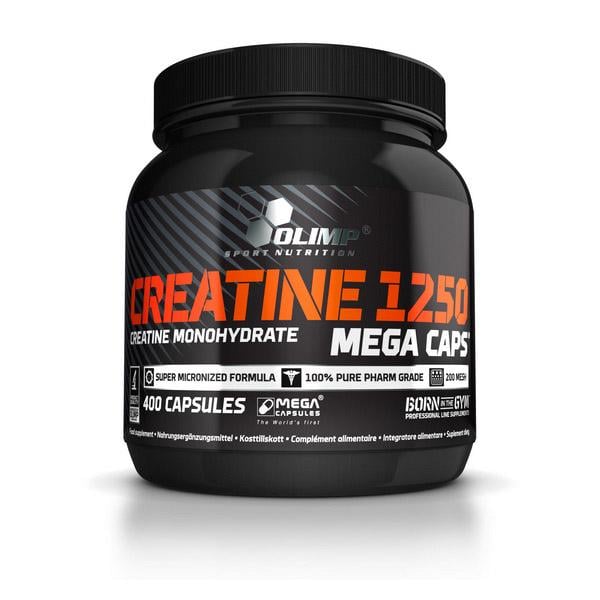 Креатин моногидрат мікронізований Olimp Creatine Mega Caps 1250 400 капс.