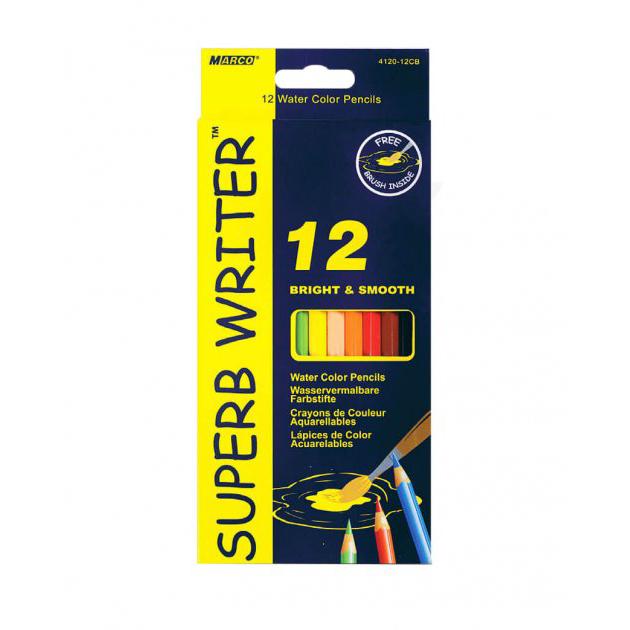 Набор цветных карандашей Superb Writer Marco 12 цветов (MAR-4120-12CB)