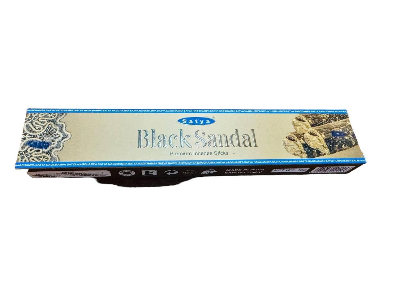 Ароматичні палички Satya Black Sandal 15 г (20002875)