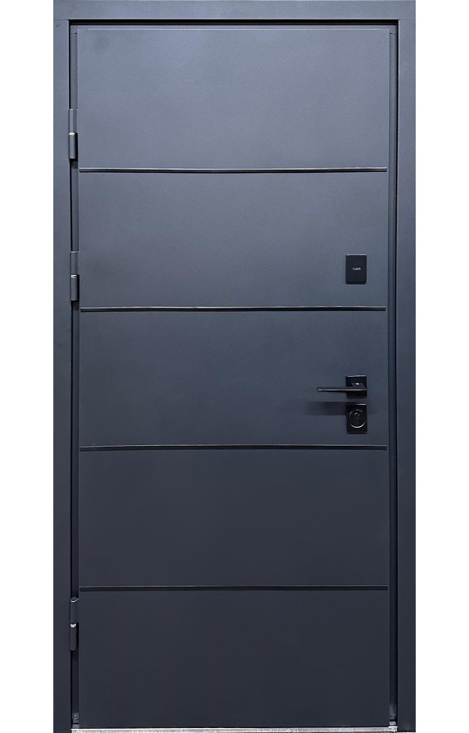 Дверь входная улица Redfort Стрит грей люкс алюминиевые молдинги фрезерование с терморазрывом 860х2040 мм Графит матовый/Черный (23537704) Дверь входная улица Redfort Стрит грей люкс алюминиевые молдинги фрезерование с терморазрывом 860х2040 мм Графит матовый/Черный (23537704)