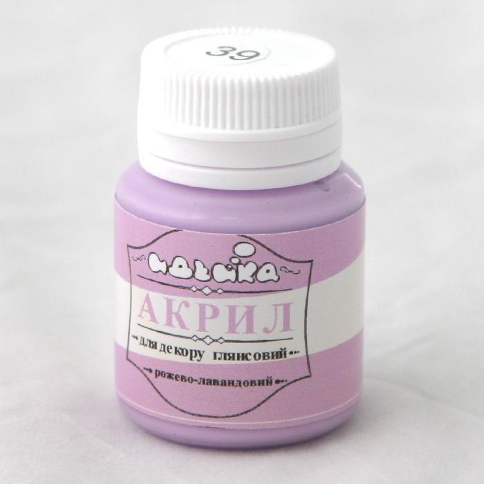 Акрилова фарба Ідейка 20 мл Рожево-лавандовий (skl-98239)