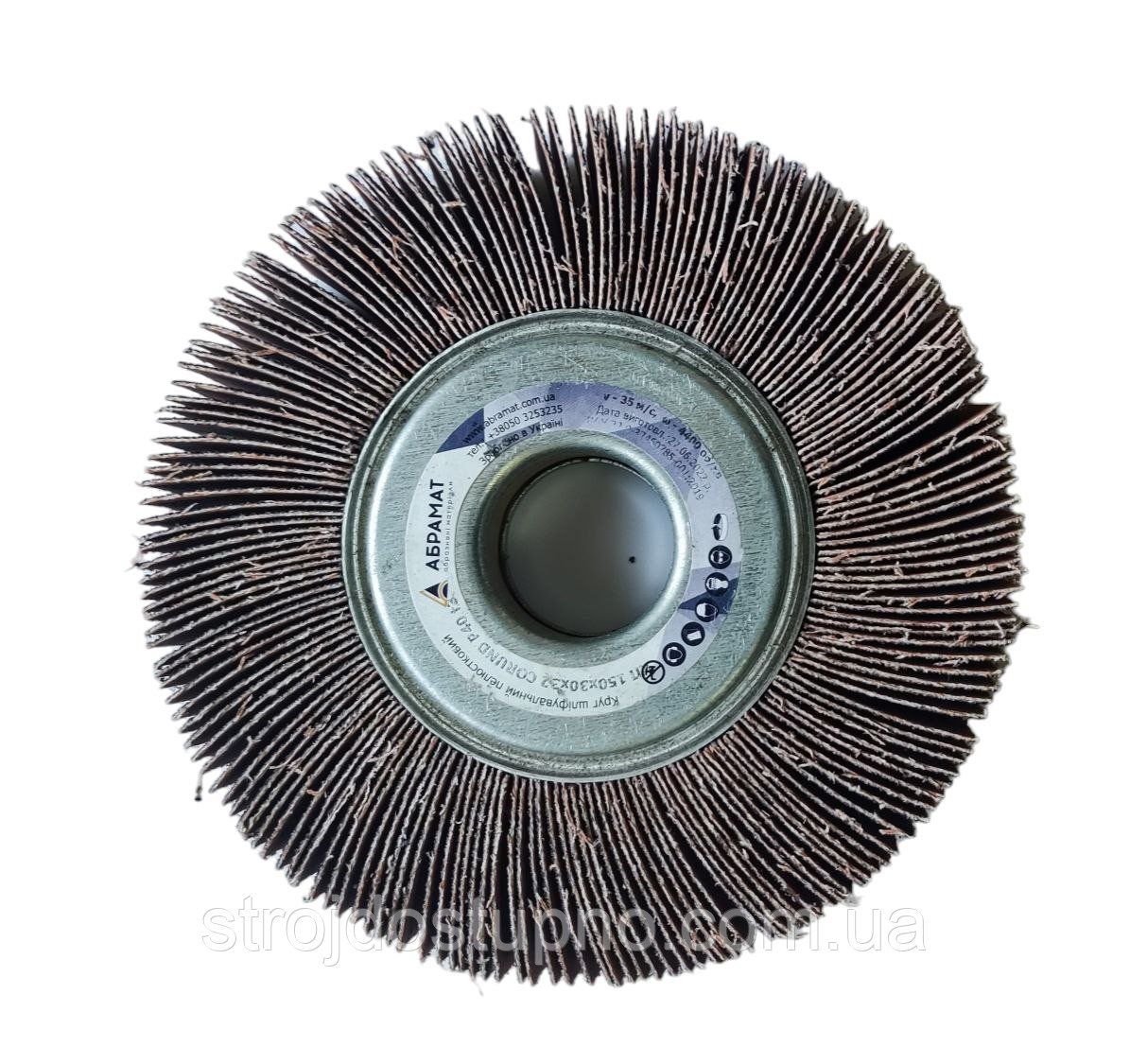 Круг шлифовальный Абрамат лепестковый Р120 125х30х32 мм