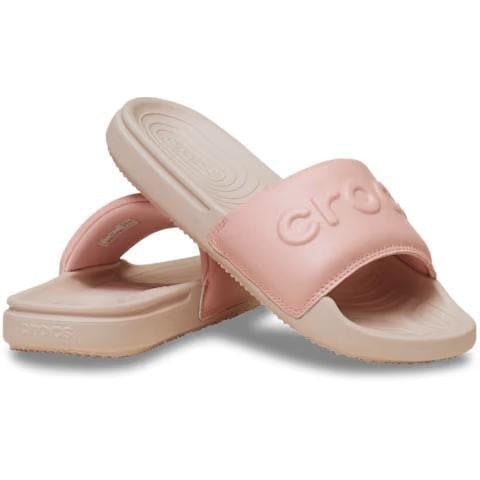 Шльопанці жіночі Рожеві Crocs Women's Crocs All Day Slide Powder р. 39-40 Рожевий (19339)