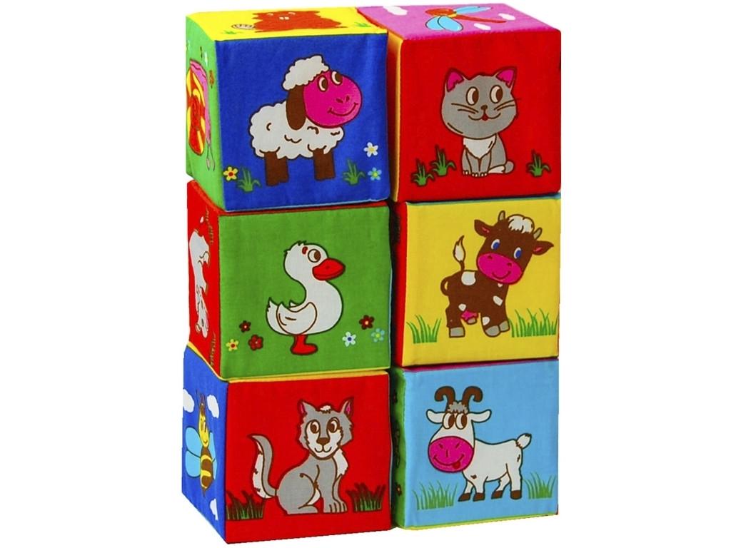 Іграшка м'яконабивна Масік Набір кубиків Перші тварини (MC 090601-10) - фото 4 Іграшка м'яконабивна Масік Набір кубиків Перші тварини (MC 090601-10) - фото 4