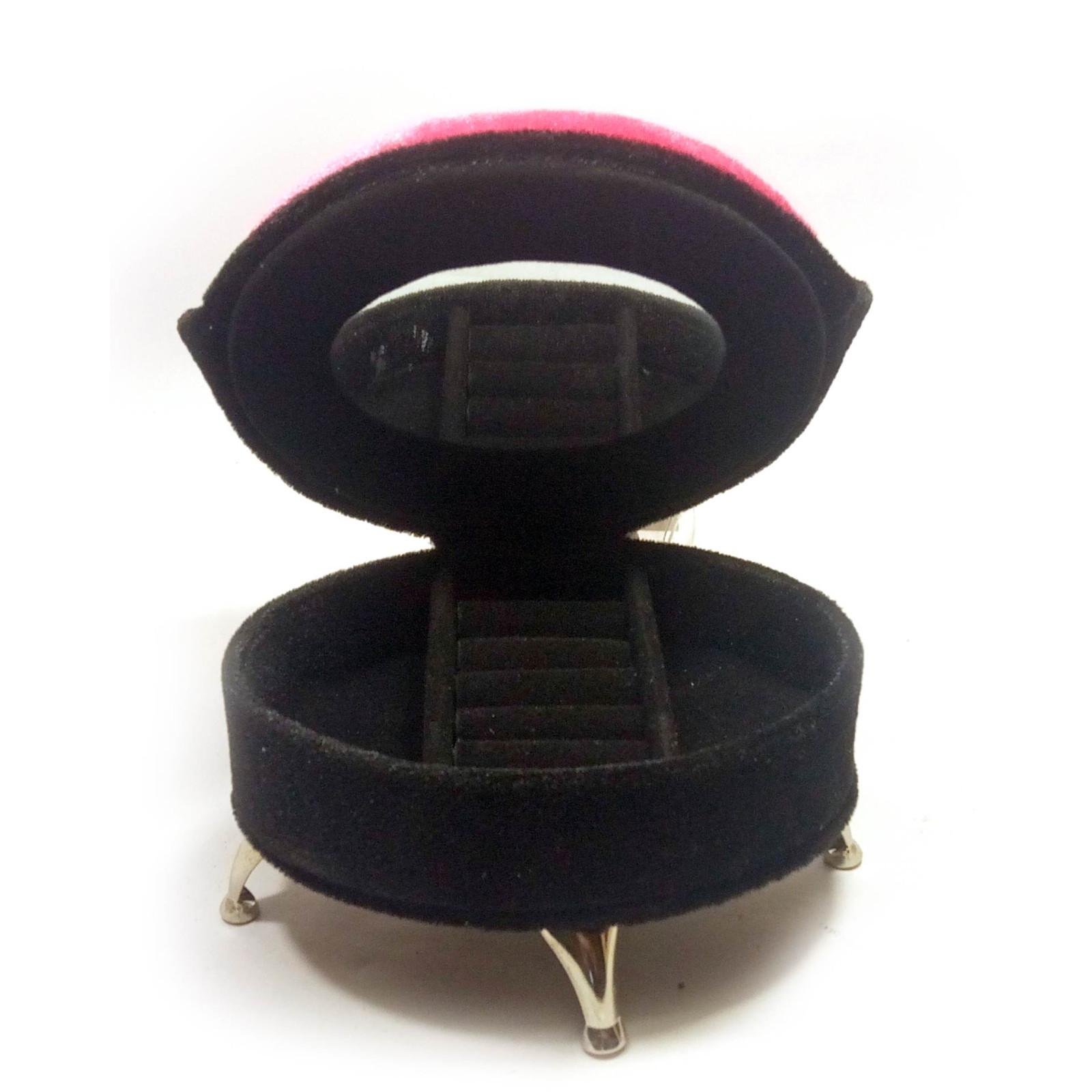 Скринька для біжутерії з дзеркальцем крісло 13,5х13х10 см - фото 2