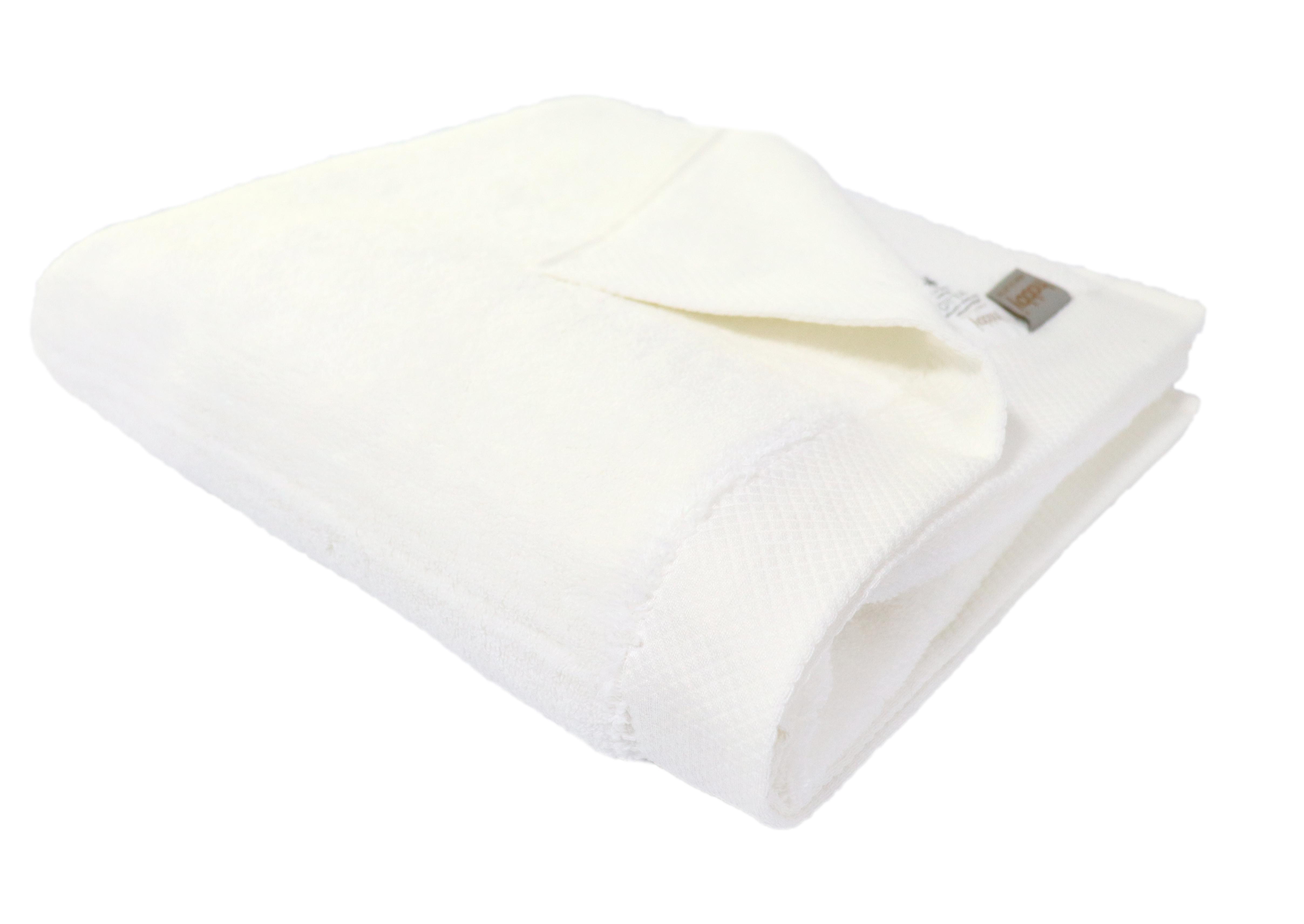 Рушник Lubow Microcotton 70х140 см 550 г/м2 Білий