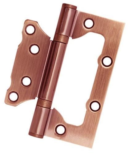 Дверная петля накладная бабочка USK 4"x3"x2-2BB 38 мм Античная медь