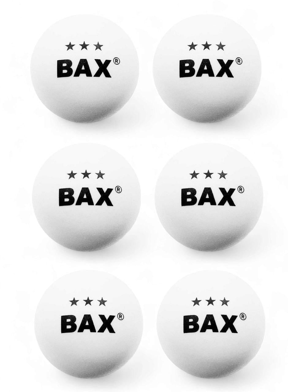 Набір м'ячиків для настільного тенісу Bax 3 Star 6 шт. (151309 6) - фото 2