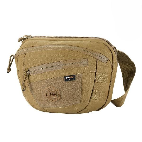 Поясная сумка M-Tac Sphaera Hardsling Bag L с липучкой Elite Coyote (AM0000075)