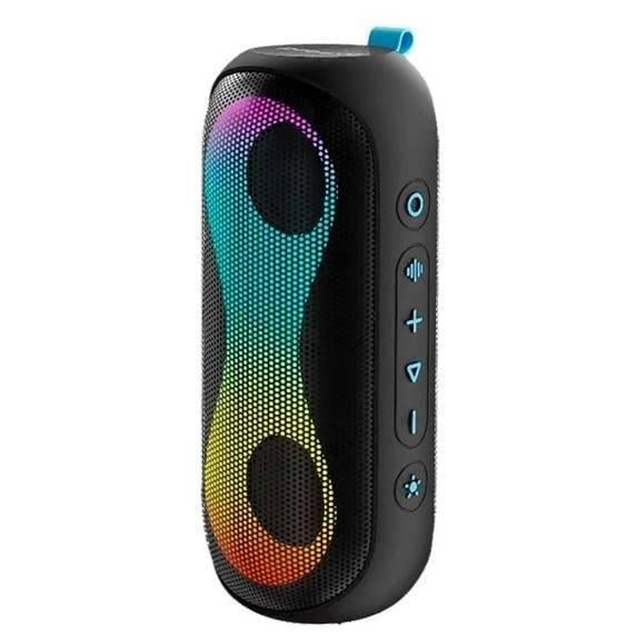 Колонка портативна Proove SoundTrap 2 Чорний 30 Вт (2x15 Вт) bloetooth 5.3 (TWS) RGB підсвічування microSD AUX 5200 mAh, (2881190181) Колонка портативна Proove SoundTrap 2 Чорний 30 Вт (2x15 Вт) bloetooth 5.3 (TWS) RGB підсвічування microSD AUX 5200 mAh, (2881190181)
