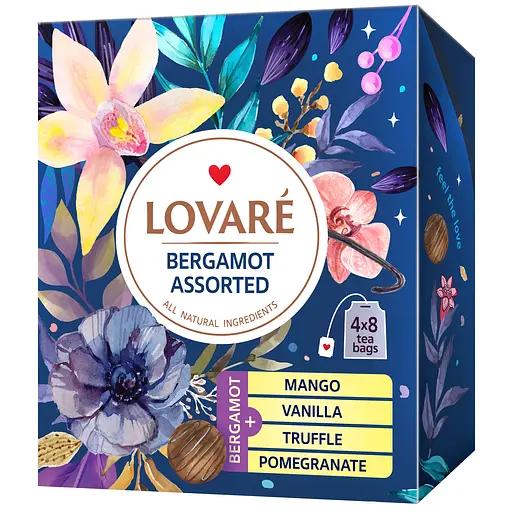 Чай Lovare Бергамот ассорти 32 пакетика (lov1037)