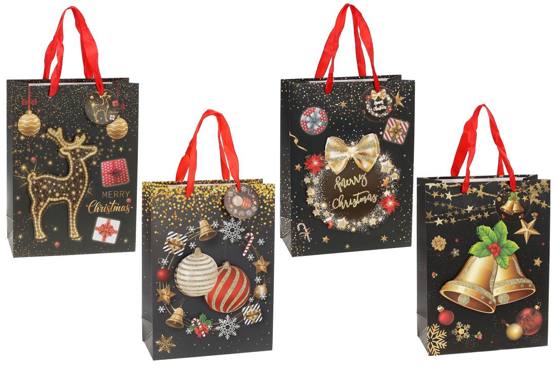 Пакет подарочный бумажный микс BonaDi 4 шт. (PK4-123)