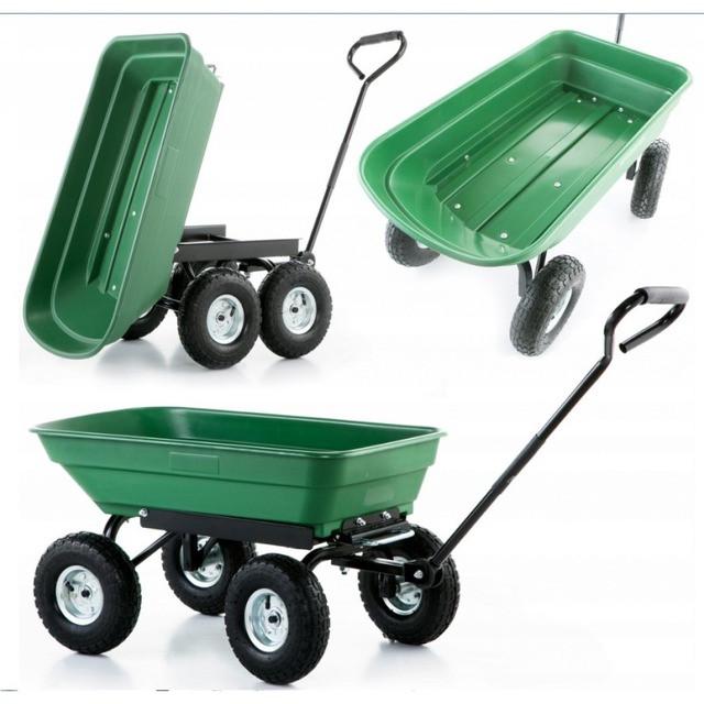 Тележка садовая тележка Siker TC2145 4-колесный 55 л 200 кг Зеленый (2745863536) - фото 2 Тележка садовая тележка Siker TC2145 4-колесный 55 л 200 кг Зеленый (2745863536) - фото 2