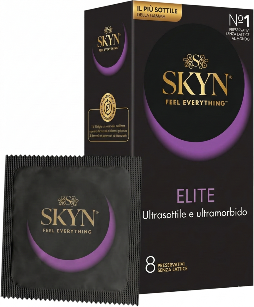 Презервативы SKYN Elite ультратонкой без латекса 8 шт.