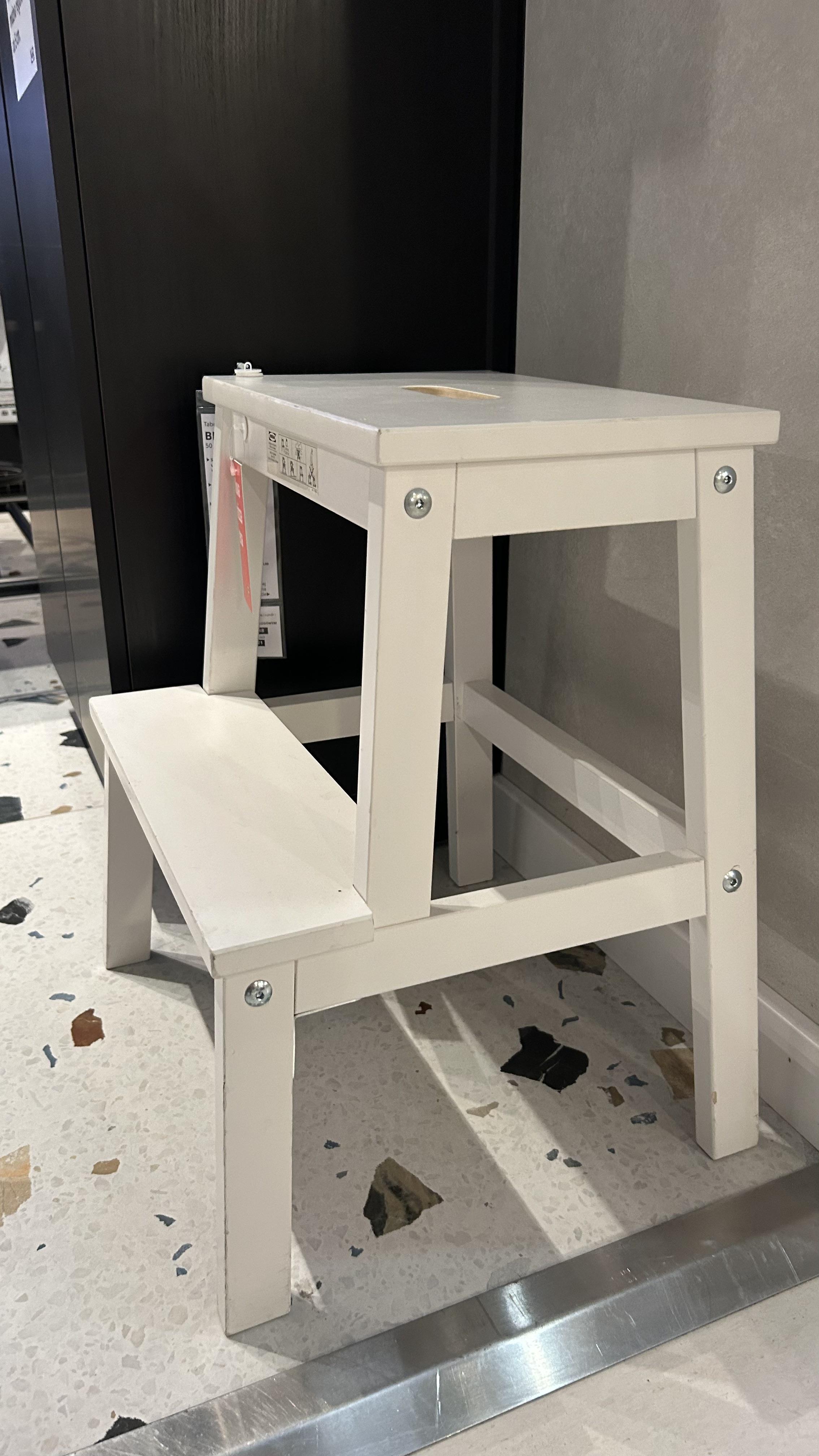 Табурет сходинка Bekvam 401.788.88 Білий - фото 2 Табурет сходинка Bekvam 401.788.88 Білий - фото 2