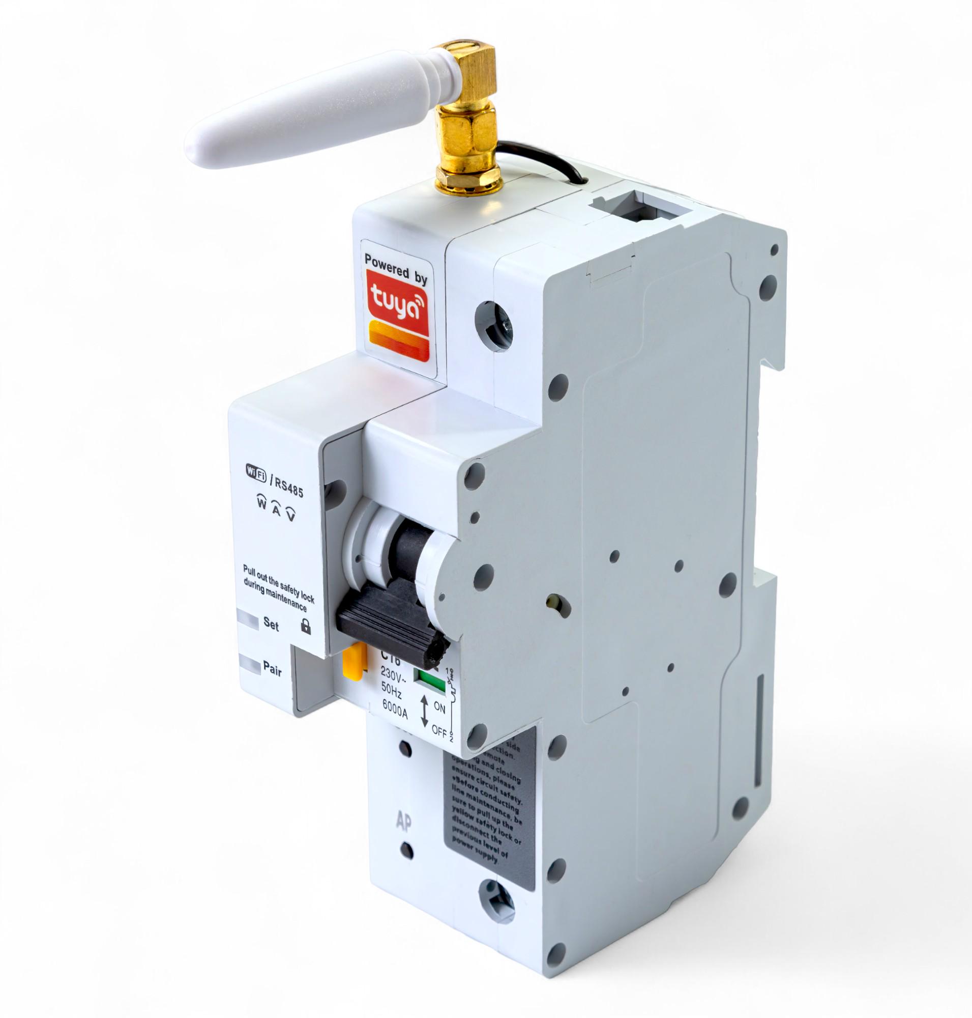 Автоматичний вимикач розумний Tervix Pro Line WiFi Circuit Breaker 16A (TRV-439461)